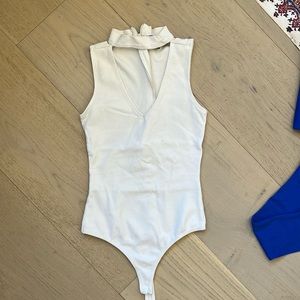 Ivory bodysuit